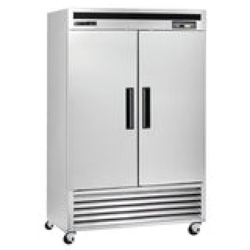 Maxx Cold Double Door Reach-In Refrigerator, Bottom Mount, 49 cu. ft., Energy Star, Stainless Steel - (MCR49FDHC) - MAXX COLD