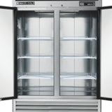 Maxx Cold Double Door Reach-In Refrigerator, Bottom Mount, 49 cu. ft., Energy Star, Stainless Steel - (MCR49FDHC) - MAXX COLD