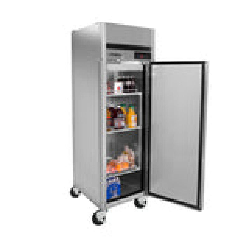 Maxx Cold Single Door Reach-In Refrigerator, Top Mount, 23 cu. ft., Energy Star, Stainless Steel - (MCRT23FDHC)
