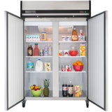 Maxx Cold Double Door Reach-In Refrigerator, Top Mount, 49 cu. ft., Energy Star, Stainless Steel - (MCRT49FDHC)
