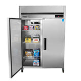 Maxx Cold Double Door Reach-In Refrigerator, Top Mount, 49 cu. ft., Energy Star, Stainless Steel - (MCRT49FDHC)