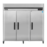 Maxx Cold Triple Door Reach-In Refrigerator, Top Mount, 72 cu. ft. in Stainless Steel - (MCRT72FDHC)