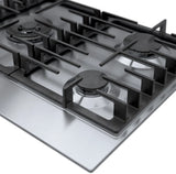 Bosch NGM8659UC gas cooktop corner view