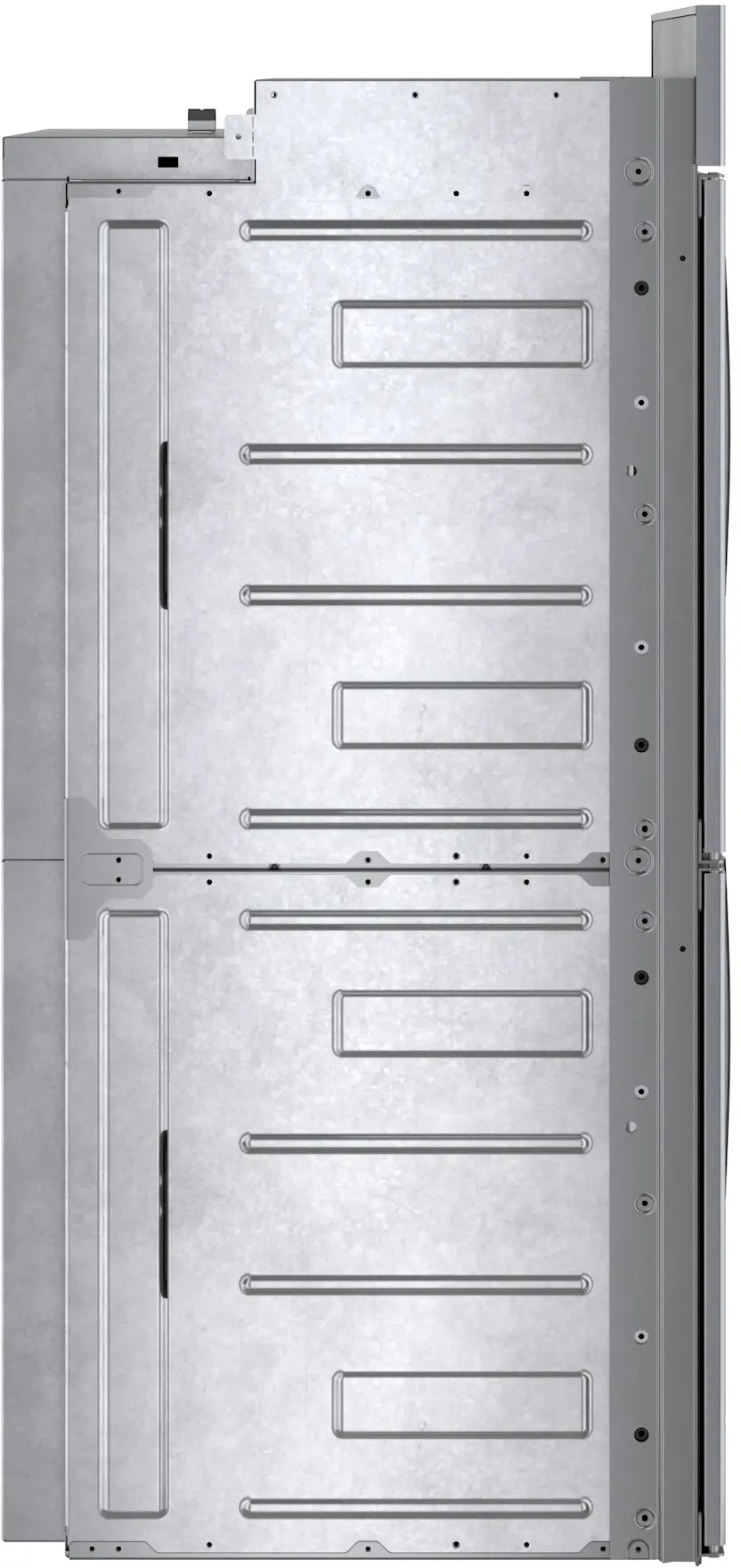 Bosch HBLP651LUC Benchmark double wall oven telescopic rack detail