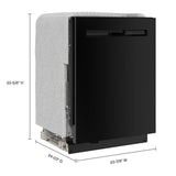 24 Inch Built-In Dishwasher With Power Dry, Sanitize Cycle, And Pocket Handle - (MDPS7024SB)