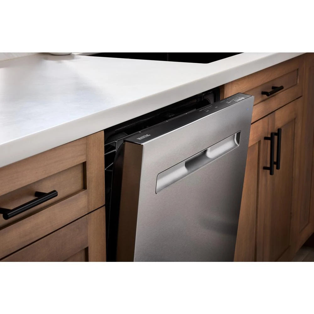 24 Inch Built-In Dishwasher With Power Dry, Sanitize Cycle, And Pocket Handle - (MDPS7024SB)