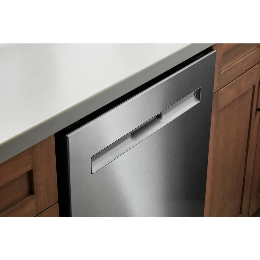 24 Inch Built-In Dishwasher With Power Dry, Sanitize Cycle, And Pocket Handle - (MDPS7024SB)