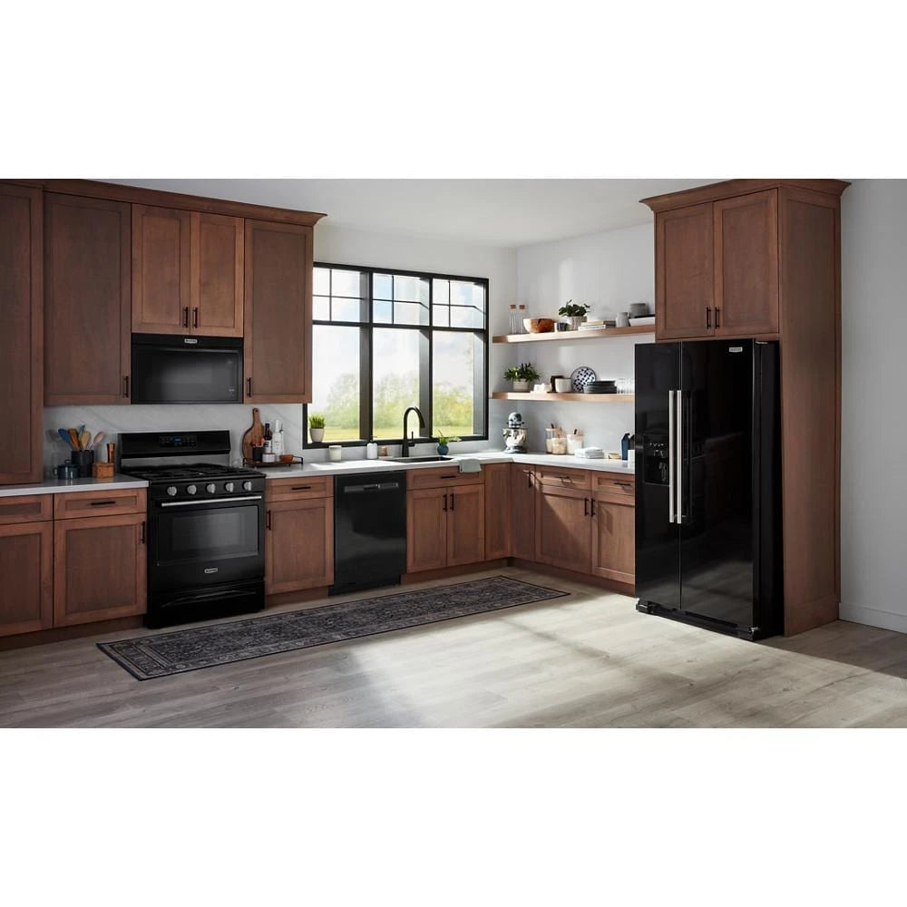 24 Inch Built-In Dishwasher With Power Dry, Sanitize Cycle, And Pocket Handle - (MDPS7024SB)