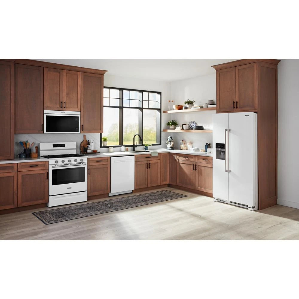 24 Inch Built-In Dishwasher With Power Dry, Sanitize Cycle, And Pocket Handle - (MDPS7024SW)