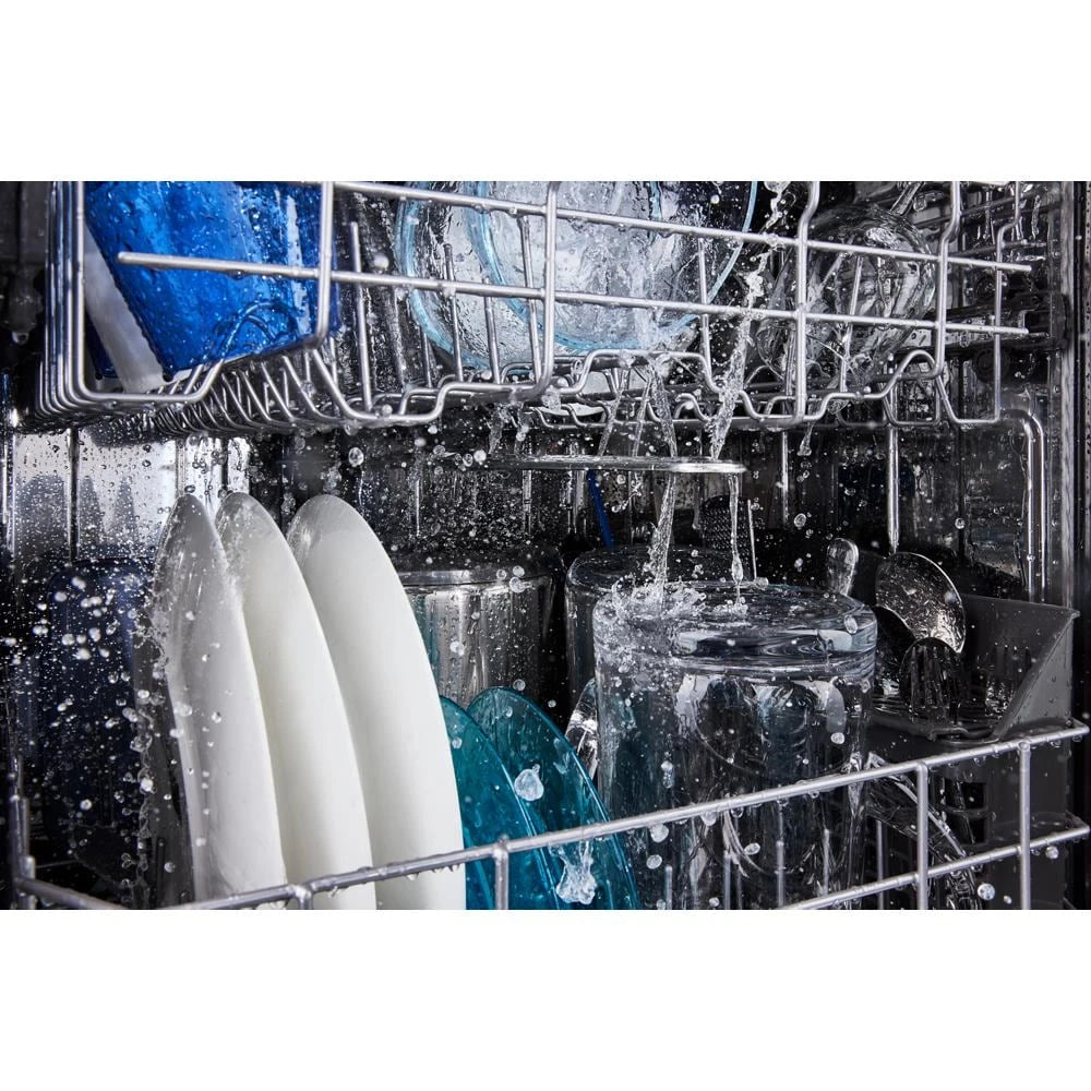 24 Inch Built-In Dishwasher With Power Dry, Sanitize Cycle, And Pocket Handle - (MDPS7024SW)