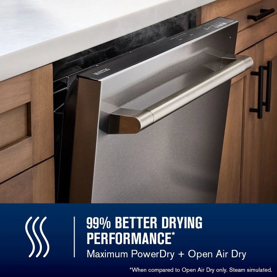 24 Inch Built-In Dishwasher With Power Dry, Sanitize Cycle, And Bar Handle - (MDTS7024SZ)