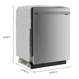 24 Inch Built-In Dishwasher With Power Dry, Sanitize Cycle, And Bar Handle - (MDTS7024SZ)