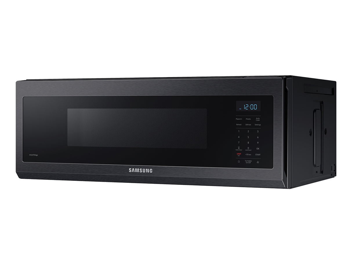 1.1 cu. ft. Smart SLIM Over-the-Range Microwave with 400 CFM Hood Ventilation, Wi-Fi & Voice Control - (ME11A7510DGAA)