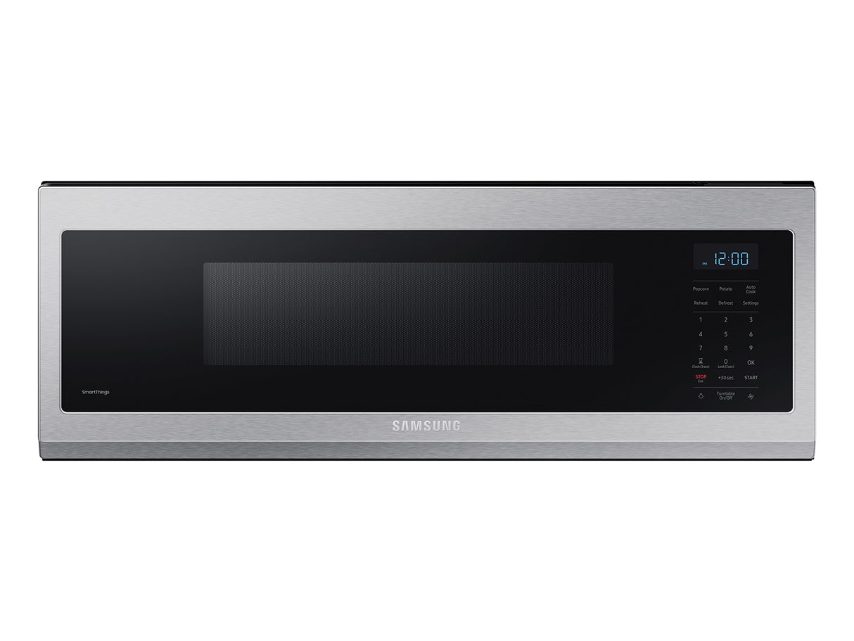 1.1 cu. ft. Smart SLIM Over-the-Range Microwave with 400 CFM Hood Ventilation, Wi-Fi & Voice Control - (ME11A7510DSAA)