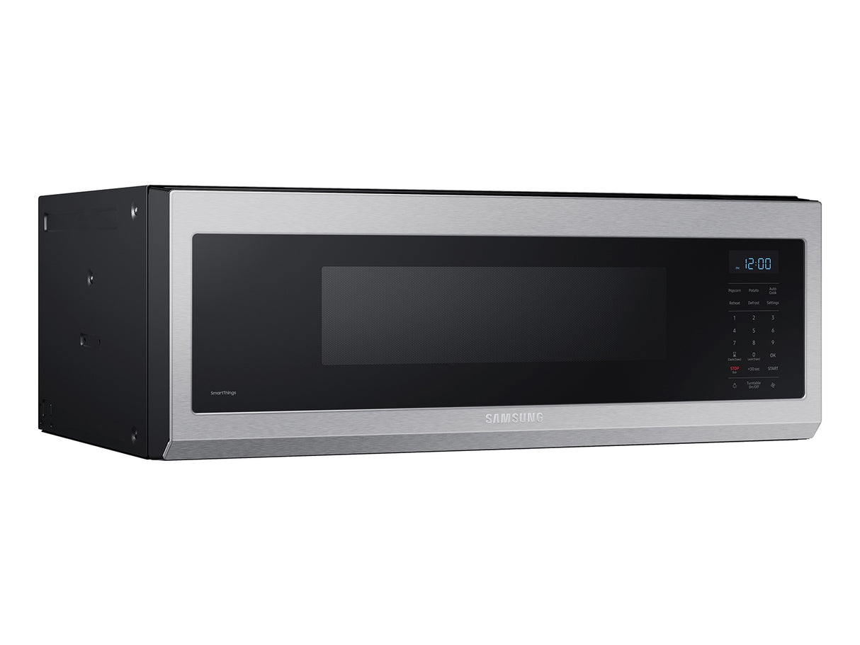 1.1 cu. ft. Smart SLIM Over-the-Range Microwave with 400 CFM Hood Ventilation, Wi-Fi & Voice Control - (ME11A7510DSAA)