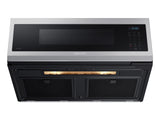 1.1 cu. ft. Smart SLIM Over-the-Range Microwave with 400 CFM Hood Ventilation, Wi-Fi & Voice Control - (ME11A7510DSAA)