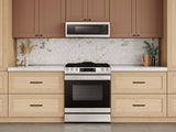 1.1 cu. ft. Smart SLIM Over-the-Range Microwave with 550 CFM Hood Ventilation, Wi-Fi & Voice Control - (ME11A7710DSAA)