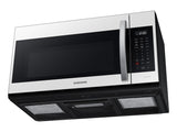 Bespoke Smart 1.9 cu. ft. Over-the-Range Microwave with Sensor Cook in White Glass - (ME19CB704112AA) - SAMSUNG