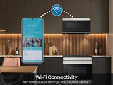 2.1 CF BESPOKE Over-the-Range Microwave, Auto Dim Glass Touch Controls - (ME21DB670012AA)