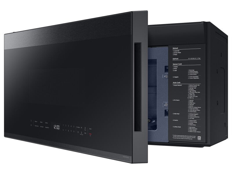 2.1 CF BESPOKE Over-the-Range Microwave, Edge to Edge Glass Display - (ME21DG6500MTAA)