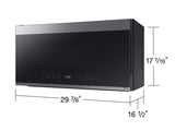2.1 CF BESPOKE Over-the-Range Microwave, Edge to Edge Glass Display - (ME21DG6500SRAA)