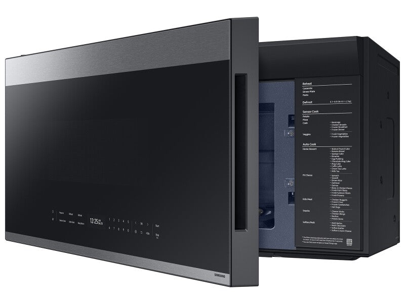 ME21DG6700SRAA- Samsung Bespoke Smart 2.1 cu. ft. Over-the-Range Microwave with Auto Connectivity & LCD Display - (ME21DG6700SRAA)