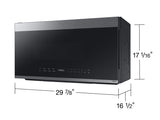 ME21DG6700SRAA- Samsung Bespoke Smart 2.1 cu. ft. Over-the-Range Microwave with Auto Connectivity & LCD Display - (ME21DG6700SRAA)