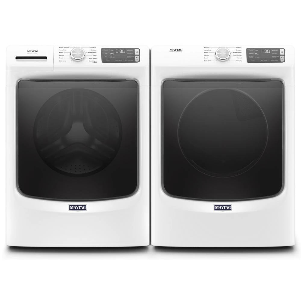 Front Load Electric Dryer with Extra Power and Quick Dry Cycle - 7.3 cu. ft. - (MED6630HW) - MAYTAG