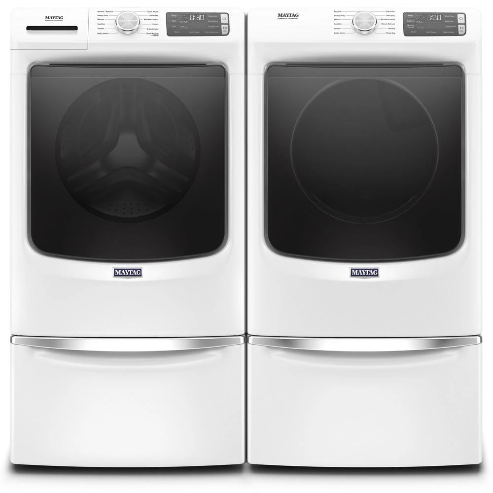 Front Load Electric Dryer with Extra Power and Quick Dry Cycle - 7.3 cu. ft. - (MED6630HW) - MAYTAG