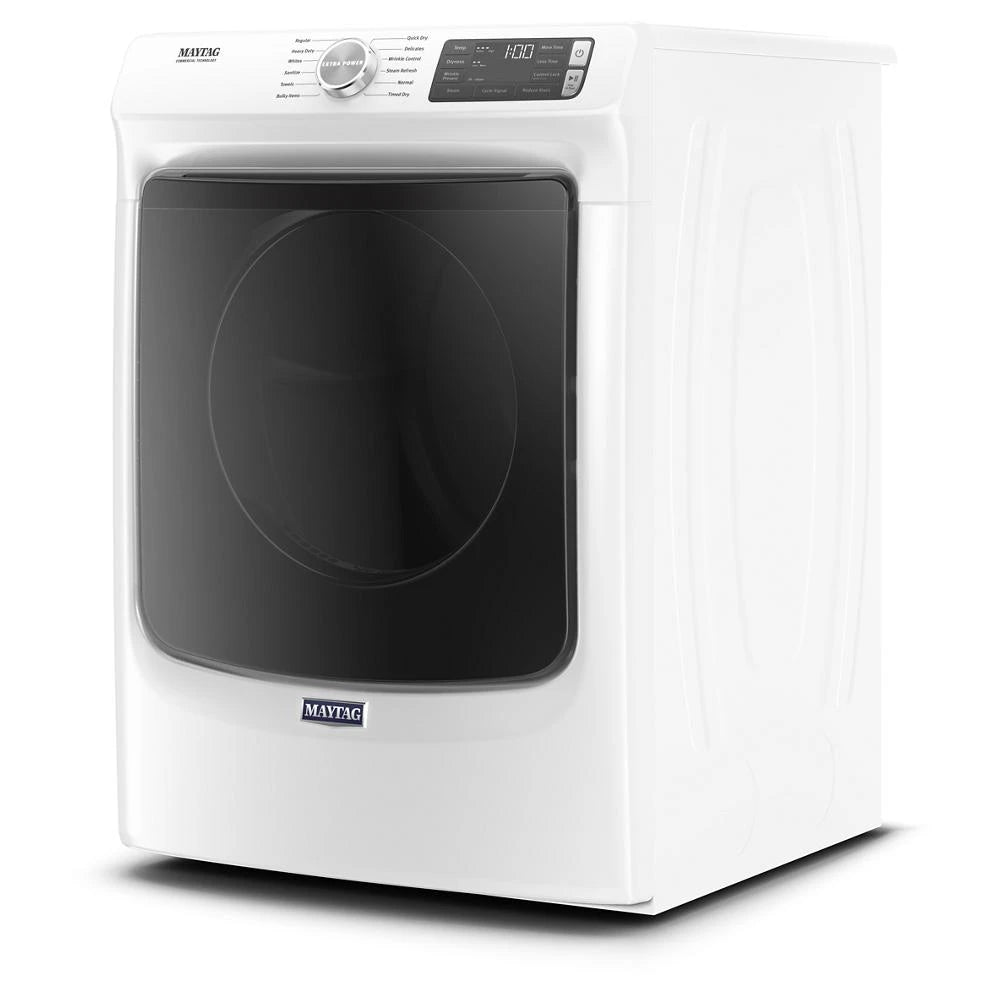 Front Load Electric Dryer with Extra Power and Quick Dry Cycle - 7.3 cu. ft. - (MED6630HW) - MAYTAG