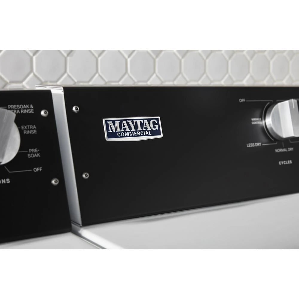 Commercial-Grade Residential Dryer - 7.4 cu. ft. - (MEDP585GW)