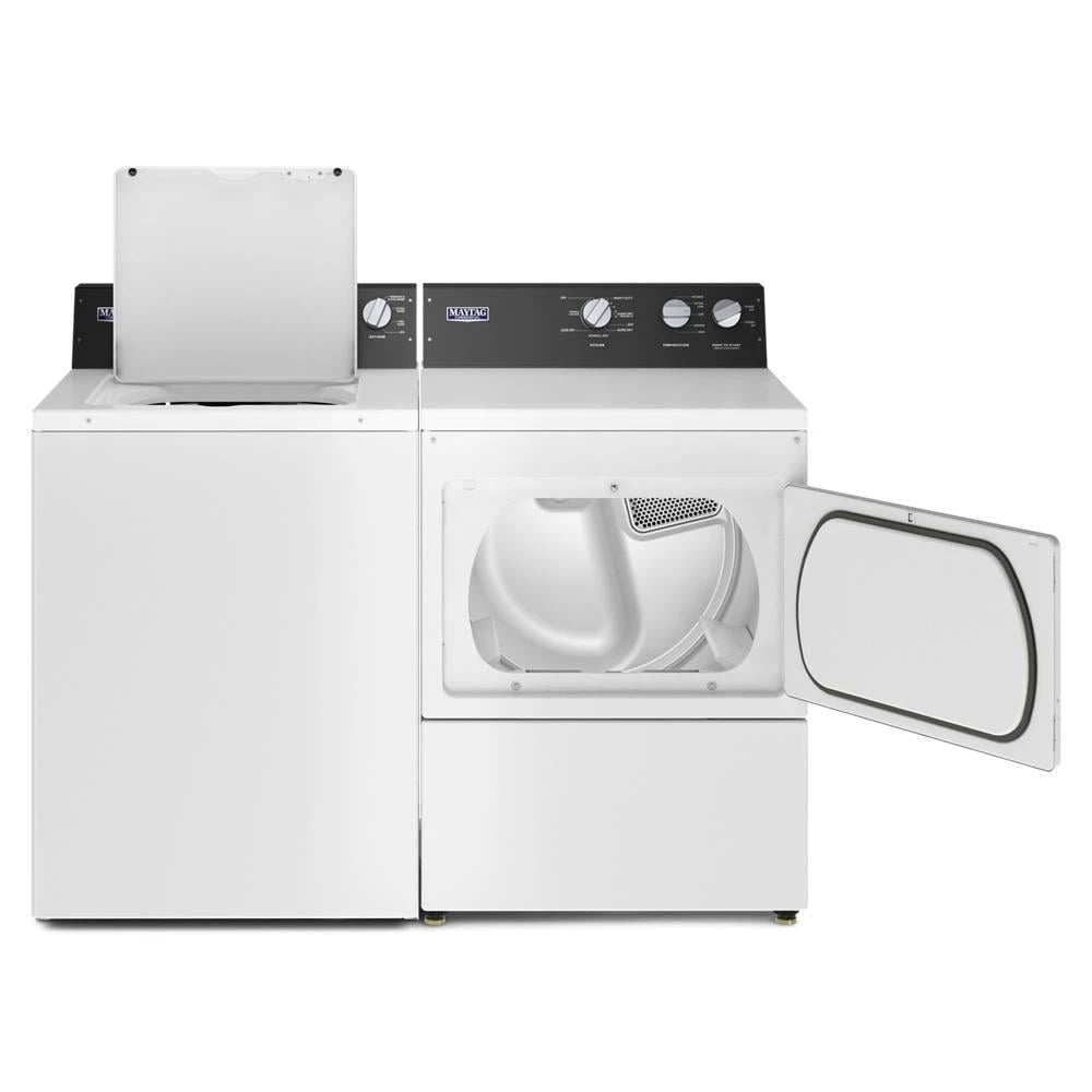 Commercial-Grade Residential Dryer - 7.4 cu. ft. - (MEDP585GW)