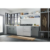 Commercial-Grade Residential Dryer - 7.4 cu. ft. - (MEDP585GW)
