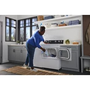 7.4 cu. ft. Commercial-Grade Residential Electric Dryer - (MEDP586KW) - MAYTAG