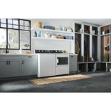 7.4 cu. ft. Commercial-Grade Residential Electric Dryer - (MEDP586KW) - MAYTAG