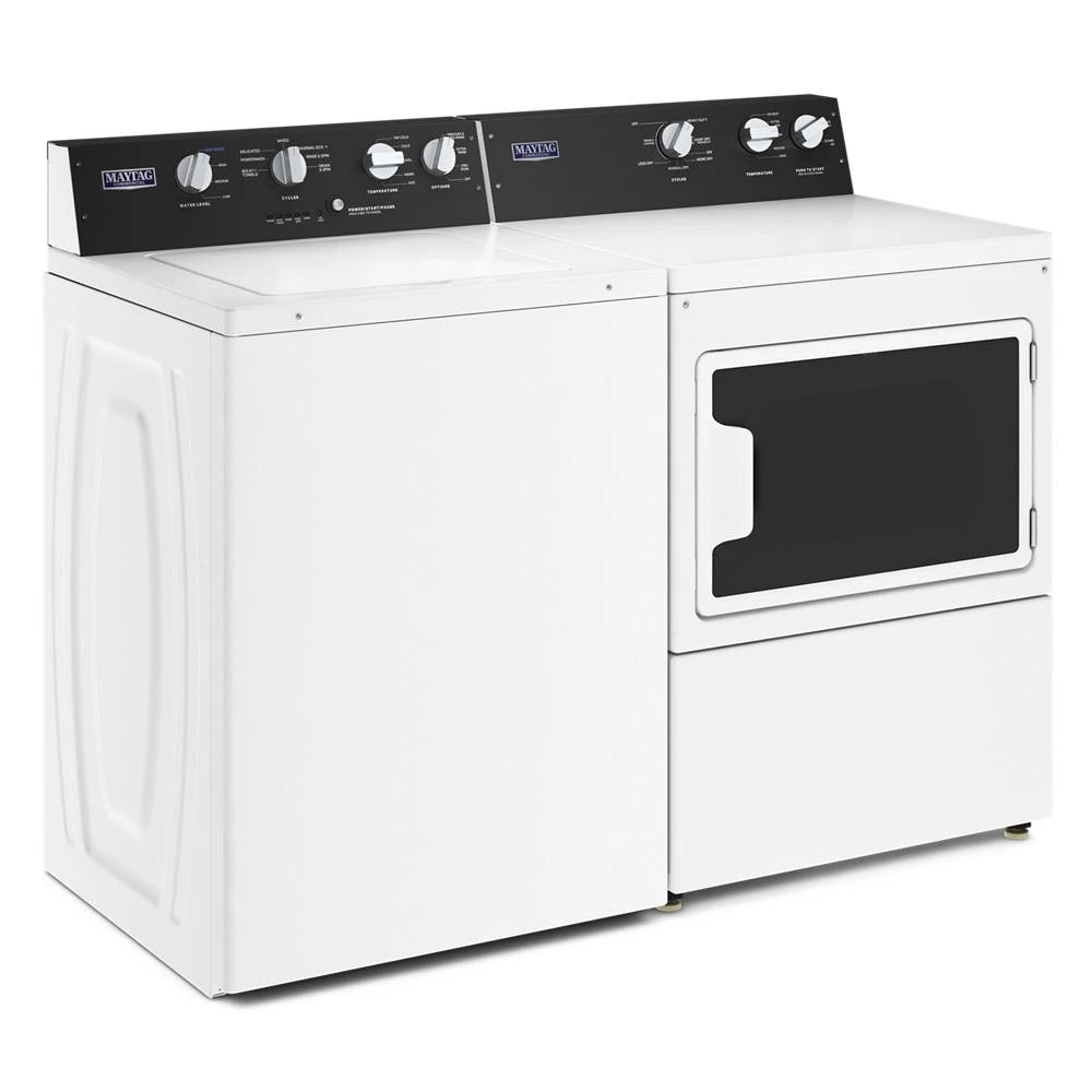 7.4 cu. ft. Commercial-Grade Residential Electric Dryer - (MEDP586KW) - MAYTAG
