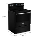 30-Inch Wide Electric Range With Steam Clean - 5.3 cu. ft. - (MFES4030RB)