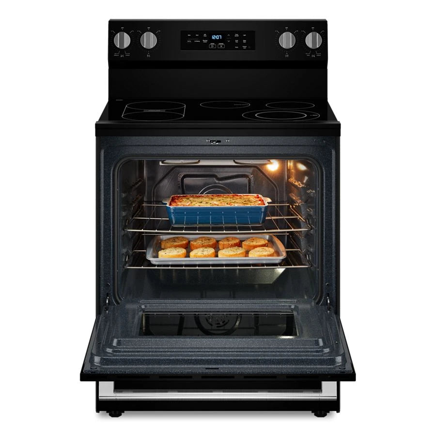 30-Inch Wide Electric Range With No Preheat Air Fry and Air Baking - 5.3 cu. ft. - (MFES6030RB)