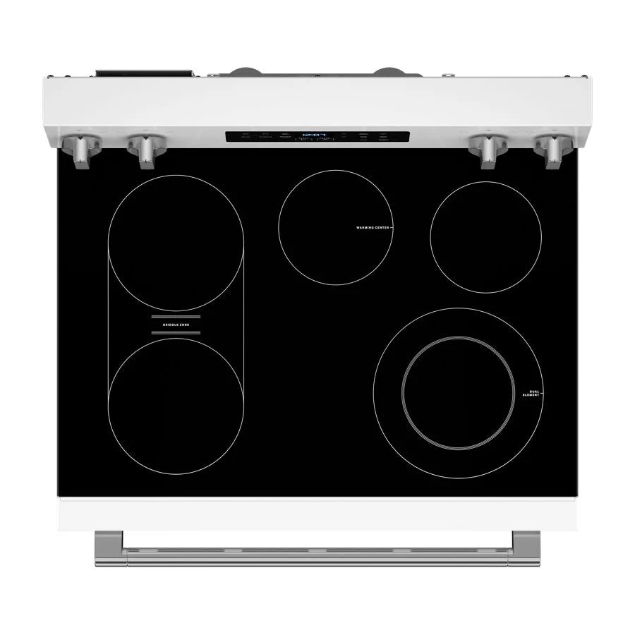 30-Inch Wide Electric Range With No Preheat Air Fry and Air Baking - 5.3 cu. ft. - (MFES6030RW)
