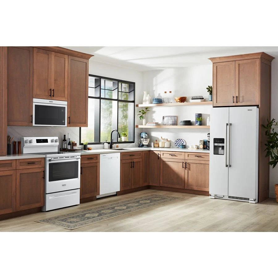 30-Inch Wide Electric Range With No Preheat Air Fry and Air Baking - 5.3 cu. ft. - (MFES6030RW)