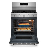 Maytag Stainless Steel 30-Inch Wide Gas Range With Steam Clean - 5.0 cu. ft. - (MFGS4030RS)
