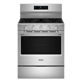 Maytag Stainless Steel 30-Inch Wide Gas Range With Steam Clean - 5.0 cu. ft. - (MFGS4030RS)