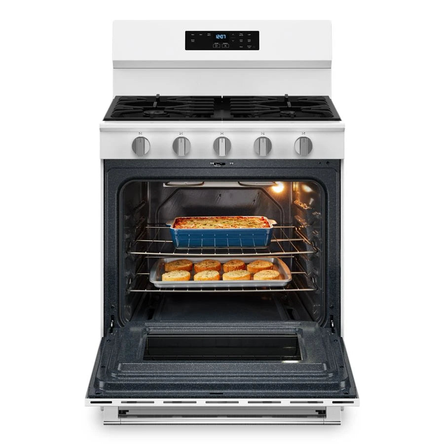 30-Inch Wide Gas Range With Steam Clean - 5.0 cu. ft. - (MFGS4030RW)