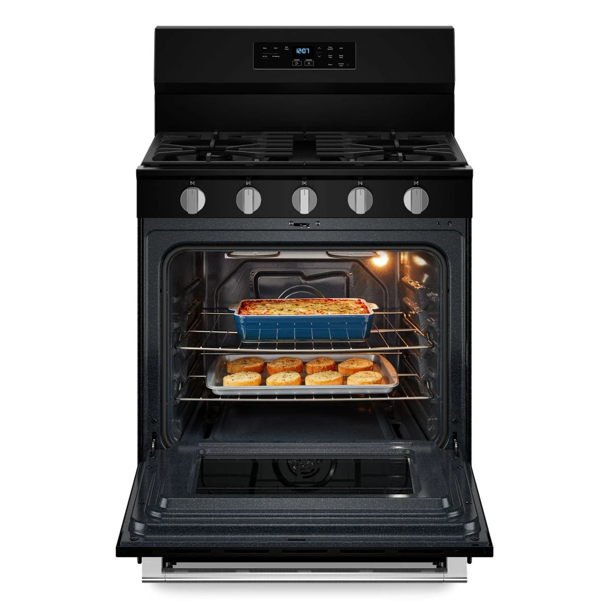 30-Inch Wide Gas Range With No Preheat Air Fry and Air Baking - 5.0 cu. ft. - (MFGS6030RB)