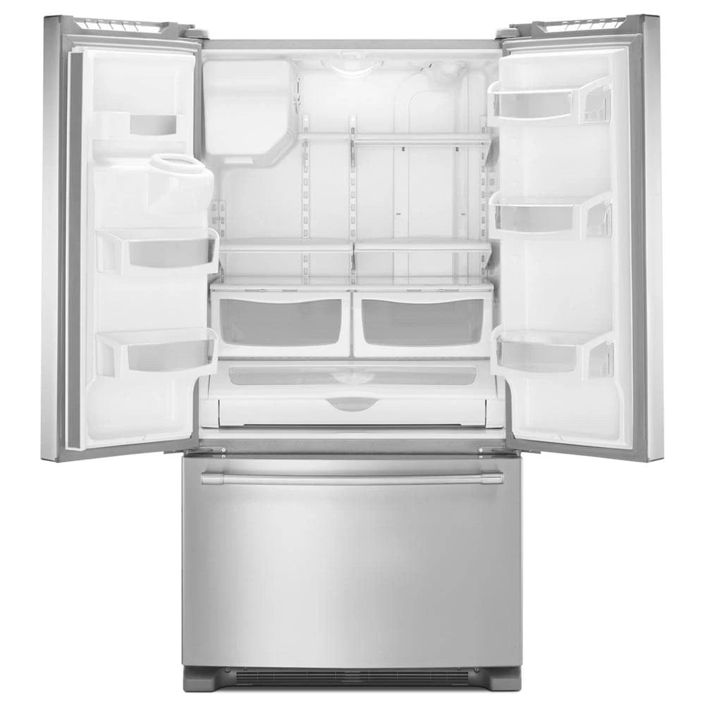 36- Inch Wide French Door Refrigerator with PowerCold(R) Feature - 25 Cu. Ft. - (MFI2570FEZ) - MAYTAG
