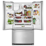 36- Inch Wide French Door Refrigerator with PowerCold(R) Feature - 25 Cu. Ft. - (MFI2570FEZ) - MAYTAG
