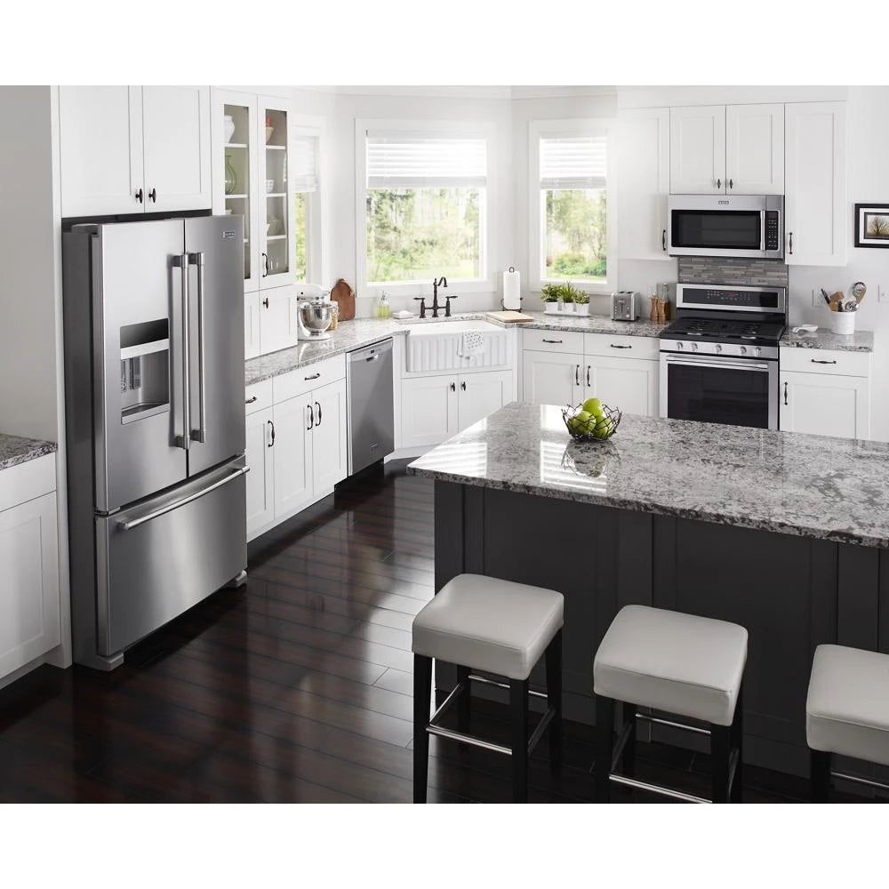 36- Inch Wide French Door Refrigerator with PowerCold(R) Feature - 25 Cu. Ft. - (MFI2570FEZ) - MAYTAG