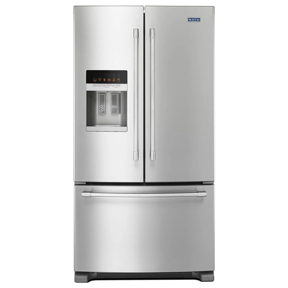 36- Inch Wide French Door Refrigerator with PowerCold(R) Feature - 25 Cu. Ft. - (MFI2570FEZ) - MAYTAG