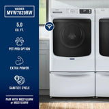 Smart Pet Pro Front Load Washer - 5.0 CU. FT. - (MFW7020RW)