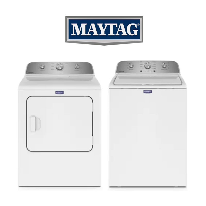2-Piece Laundry Bundle: MVW4505MW Top Load Washer + MGD4500MW Gas Dryer